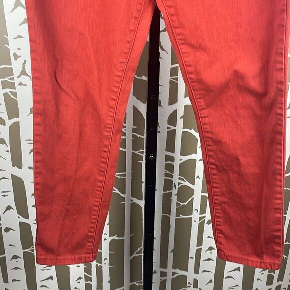 Sanctuary Rust Orange Straight Leg Ankle Jeans 28 - Picture 6 of 8